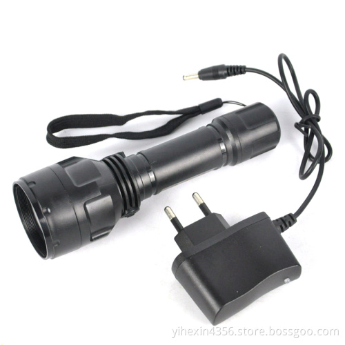 Boruit Newest 4 Colors Of Nest Plate 3W Led Camping Rechargeable Flashlight With Lanyard